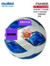 摩腾molten足球5号标准比赛球FIFA公认手缝足球F5A4800 实拍图