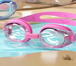 SWANS儿童日本进口泳镜男高清防水防雾女童大框游泳眼镜游泳装备樱花粉 实拍图