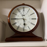 康巴丝（Compas）挂钟古典欧式座钟表复古客厅装饰台钟创意卧室床头时钟石英钟 3020罗马盘木纹 实拍图