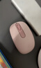 罗技（Logitech）M196 无线蓝牙鼠标 办公鼠标 笔记本商务办公家用 小巧便携 对称手型 玫瑰粉 实拍图