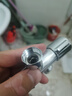 九牧（JOMOO）黄铜加厚角阀三角阀1冷1热套装   02064-1C1-1  实拍图