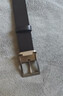 京东京造针扣男士皮带 真皮牛皮腰带自动扣生日新年礼物新款自营 110cm黑 实拍图