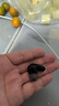 DOUBLE TUNE鹅卵石系列E2 真无线蓝牙耳机 入耳式耳机 超长续航 适用于苹果华为小米手机 智能运动降噪 黑色 实拍图
