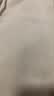 班尼路S&K系列裤子女直筒裤女装冬季新款加绒加厚保暖休闲裤阔腿裤9.35 杏#纯色 S 实拍图