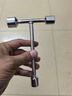 三套头T型套筒扳手短三角板子家用手动工具外六角螺丝板子迷你T型 三头T型套筒12-14-17mm 实拍图