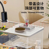 阔庭（KUOTING）鱼龟混养缸乌龟专用缸升降爬台家用客厅办公室生态造景过滤缸白色 实拍图