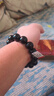 石玥珠宝精品16mm天然黑曜石手串本命年佛珠转运珠水晶手链男女士款礼物 实拍图