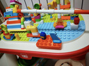 布鲁可积木桌 儿童早教桌学习桌（豪华版）桌椅套装 玩具礼物  实拍图