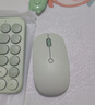 B.O.W航世 MK397DL无线蓝牙双模可充电键盘鼠标套装 静音轻薄ipad平板手机办公笔记本台式通用 清新绿 实拍图