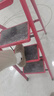 星奇堡 家用梯子工程梯折叠多功能人字梯伸缩室内加厚两用梯子 加厚四步梯-红色 实拍图