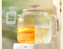 美的（Midea）花漾0胶水全玻璃全自动养生壶 办公室多功能煮茶壶 烧水壶恒温电热水壶煮茶器花茶壶1L YS10B101 实拍图