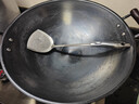 京东京造 炒锅 炒菜燃气灶圆底爆炒无涂层防粘 双耳精铁大锅 40cm 实拍图