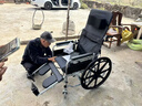 怡辉（YIHUI）轮椅老人带坐便轻便折叠瘫痪专用出行大小便骨折全躺多功能yh-x05 实拍图