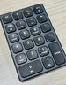 爱国者（aigo）N18ULTRA黑色 数字键盘 无线蓝牙连接 可充电 22键 剪刀脚结构 财会柜台收银证券专用迷你小键盘 实拍图