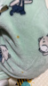 南极人（Nanjiren）婴儿分腿睡袋春秋冬法兰绒家居服儿童防踢被子宝宝珊瑚绒睡衣80cm 实拍图