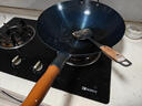 荣事达（Royalstar）章丘手工锻打铁锅老式圆底炒锅无涂层不粘炒菜锅燃气灶无盖38cm 实拍图