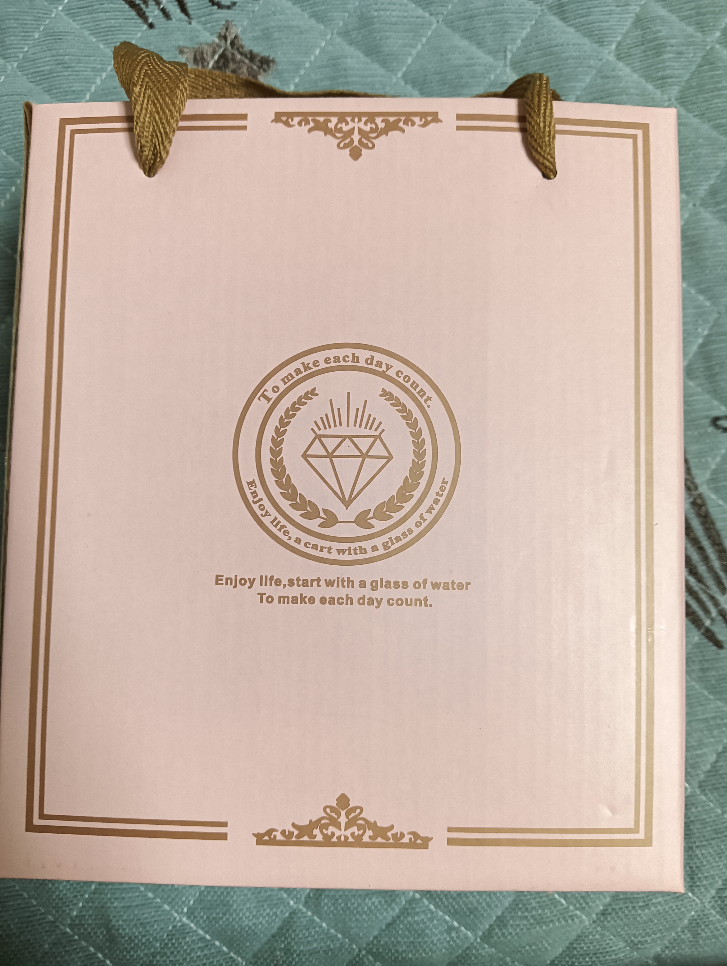 杯子伴手礼套装陶瓷马克水杯开业年会新年结婚礼盒送人实用礼品 粉色单杯套装（高温烤花不掉色） 400毫升 实拍图