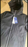 罗蒙（ROMON）鹅绒羽绒服男中长款加厚保暖可拆连帽冬季外套男Q26黑色185 实拍图