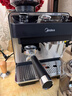 美的（Midea）【新年礼物】半自动咖啡机冷热三萃全自动研磨一体机家用磨豆机意式浓缩双锅炉可视压力GE5810 实拍图