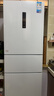 美的（Midea）271升三门冰箱白色三开门家用小型电冰箱一级能效风冷租房小冰箱MR-283WTPZE以旧换新【国家补贴】 实拍图