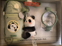 膳魔师（THERMOS）儿童吸管保温杯礼盒带杯套把手316L不锈钢超轻幼儿上学学生杯TCKC 实拍图