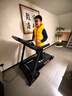 立久佳（lijiujia）跑步机家庭用智能降噪可折叠免安装走步机宽大跑台-暴汗猛犸 升级13°电动爬坡/67CM大跑台 实拍图