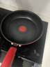 特福（Tefal）平底锅家用牛排不粘煎锅少油烟有钛煎饼锅电磁炉燃气灶通用24cm 实拍图