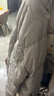 黑冰25新款户外700蓬鸭绒男款加厚防风保暖羽绒服 F8905MJ 灰白 3XL 实拍图