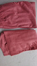 红豆居家红豆绒发热320g双面绒无痕秋衣秋裤女保暖内衣 里约红 M 实拍图