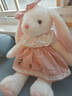 威尔通（WELTSTON）毛绒玩具布娃娃抱枕玩偶摆件儿童生日新年礼物礼品女垂耳兔子公仔 实拍图