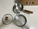 kims cook雪平锅无涂层家用小奶锅五层钢辅食泡面锅316L不锈钢18cm+304蒸笼 实拍图