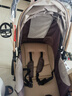 奔昂 婴儿推车可坐可躺轻便避震宝宝折叠婴儿车双向BB童车手推车 升级深卡其+一键单手收+可坐躺+双向推行+四轮高配 实拍图