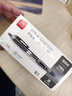 得力（deli）臻顺滑0.5mm中性笔S08按动子弹头签字笔水笔处方笔商务办公考试刷题笔按压式碳素黑 【小包装】6支黑色 S08-6 实拍图