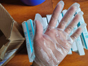 【销量10w+】一次性手套食品餐饮美发家用加厚级手透明小龙虾手套 200只【一次性手套】 实拍图