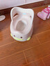 世纪宝贝（babyhood）儿童马桶坐便器 男女宝宝卡通小马桶 稳固大靠背114淘气鸭 藕粉 实拍图