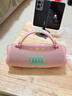 JBL【只换不修】CHARGE6音箱 便携式蓝牙低音炮AI增强户外防尘防水桌面六代音响 新年礼物charge6粉色 实拍图