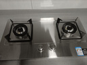 康佳（KONKA）燃气灶煤气灶双灶具家用 5.2kW大火力内铜火盖嵌入式台式 防爆不锈钢 JZT-G420Y(DH35)（天然气） 实拍图