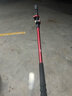 探路者喀纳登山杖手杖碳素碳纤维可伸缩超轻户外徒步便携爬山棍 燎原红 实拍图