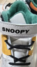 SNOOPY史努比童鞋男童运动鞋冬季时尚保暖二棉高帮板鞋2871米杏32 实拍图
