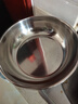 【不锈钢】和面盆厨房烘焙家用火锅盆洗菜打蛋汤锅盆醒面盆料理盆 32cm【热卖款】不锈钢 和面盆 实拍图