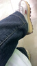 细细条（XIXITIAO）细细条 防滑包跟儿童勃肯鞋冬男童女童外穿保暖加绒时尚亲子棉鞋 浅棕色 36-37（适合35-36的脚） 实拍图