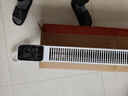 京东京造【超级单品】超薄石墨烯踢脚线小太阳取暖器电暖器暖风机 家用电热电暖气 智能恒温 远程遥控 赤道 实拍图