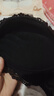 曼可娇内衣女小胸罩聚拢调整型bra少女日系收副乳上托无钢圈文胸套装 透黑一套 L 36/80(AB通杯厚约2.5CM) 实拍图