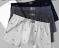 七匹狼内裤男纯棉抑菌男士平角裤透气短裤四角裤头4条装 经典款3XL 实拍图