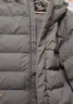 京东京造羽绒服男鸭绒加厚防寒工装面包服防泼水冬季外套中长款 灰色 L 实拍图
