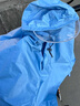 雨航（YUHANG）电动车雨衣雨披单人连体电瓶自行车骑行雨披加大加厚防雨衣 浅蓝 实拍图