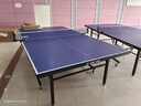 红双喜专业滚轮折叠乒乓球台标准比赛TK2系列球桌含球拍网架乒球 实拍图