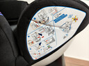 初婴贝儿童安全座椅汽车用0-4-12岁婴儿宝宝车载可坐可躺i-Size通风加热 悦享版黑+通风加热+支撑腿+遮阳棚+175°躺 实拍图