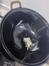 王源吉铁锅炒锅铸铁锅双耳苏锅王老式家用圆底无涂层龟纹大肚炒锅36cm 实拍图