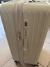稻草人超大容量行李箱拉链密码拉杆箱网红男轻音万向轮旅行箱女学生皮箱 燕麦灰【超大容量+加大加宽】 24英寸 【适合3-5天中途旅行】 实拍图